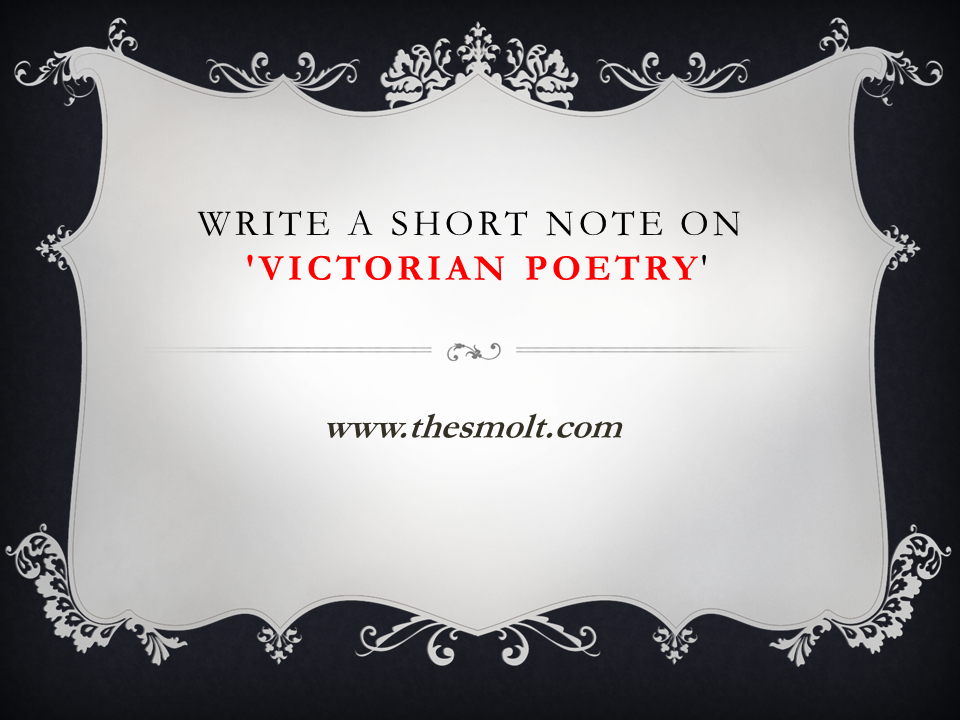 Victorian poetry