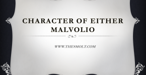 character of Malvolio in twelfth night