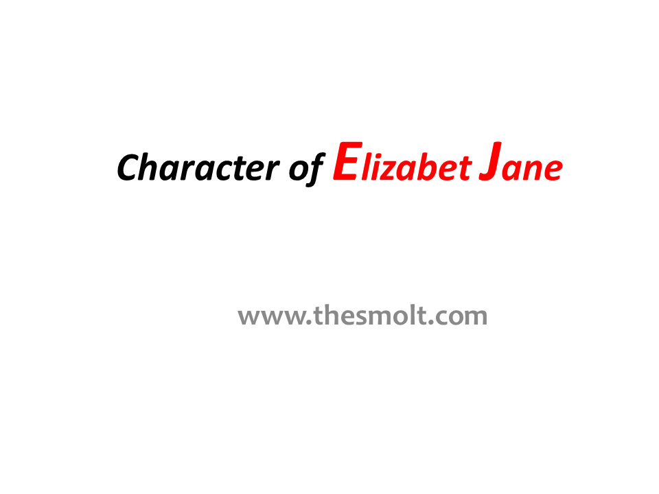 Character of Elizabeth Jane