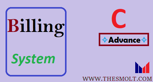 Management and Billing System Project in C